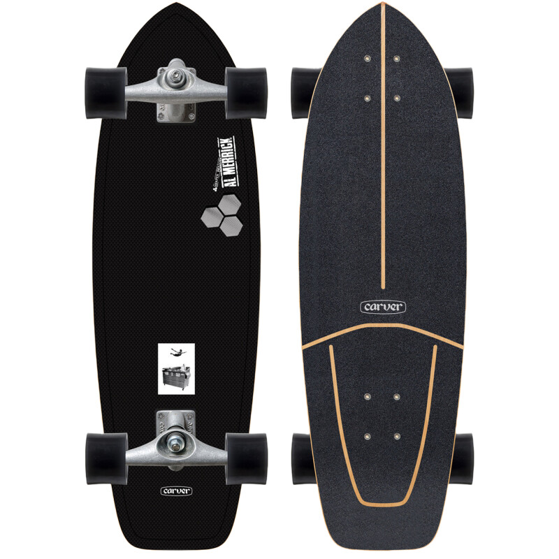 Surf skate Carver Ci Dumpster Diver 2 31" X 9.875" Cx - Negro Surf skate Carver Ci Dumpster Diver 2 31" X 9.875" Cx - Negro