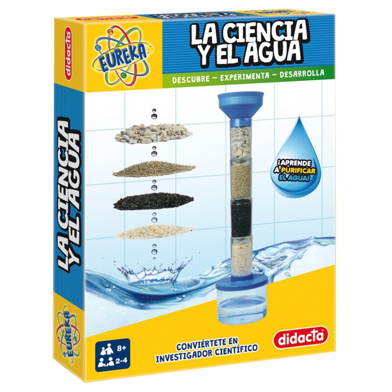 Juego de experimentos Didacta La Ciencia y El Agua Juego de experimentos Didacta La Ciencia y El Agua