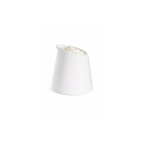 Cremera Recta de Porcelana Blanca 286 ml Actualite Cremera Recta de Porcelana Blanca 286 ml Actualite