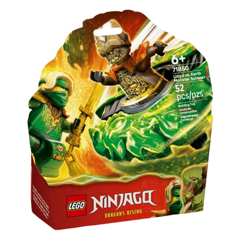 Lloyd vs. Spinner del Monstruo de Tierra 71850 Lloyd vs. Spinner del Monstruo de Tierra 71850