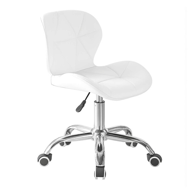 Silla Oficina Imback Escritorio Ergonomica Cuero Sintético IMBACK Color Blanco Silla Oficina Imback Escritorio Ergonomica Cuero Sintético IMBACK Color Blanco