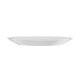 Set x6 Plato llano 25cm Opalina BLANCO