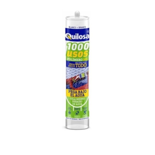 Quilosa Sellador Polimero 1000 Usos Pega Todo Tubo 300ml Quilosa Sellador Polimero 1000 Usos Pega Todo Tubo 300ml