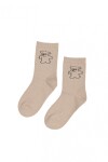 Medias Kids Perritos Beige