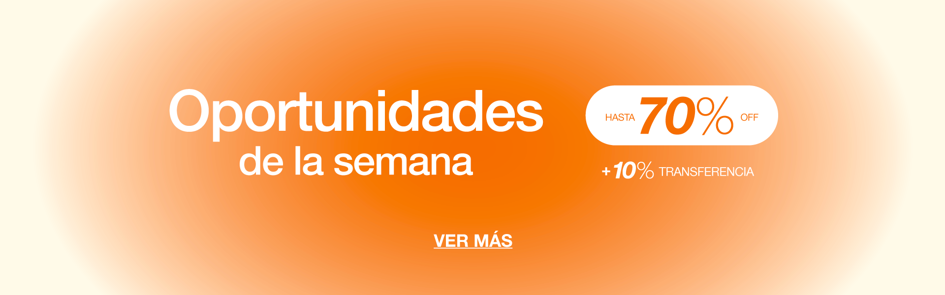 Home Oportunidades de la Semana