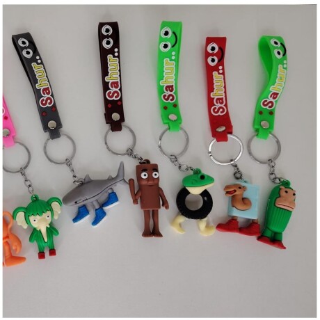 Llavero Brainrot LK-7 Pequeño Chimpanzini Bananin 001