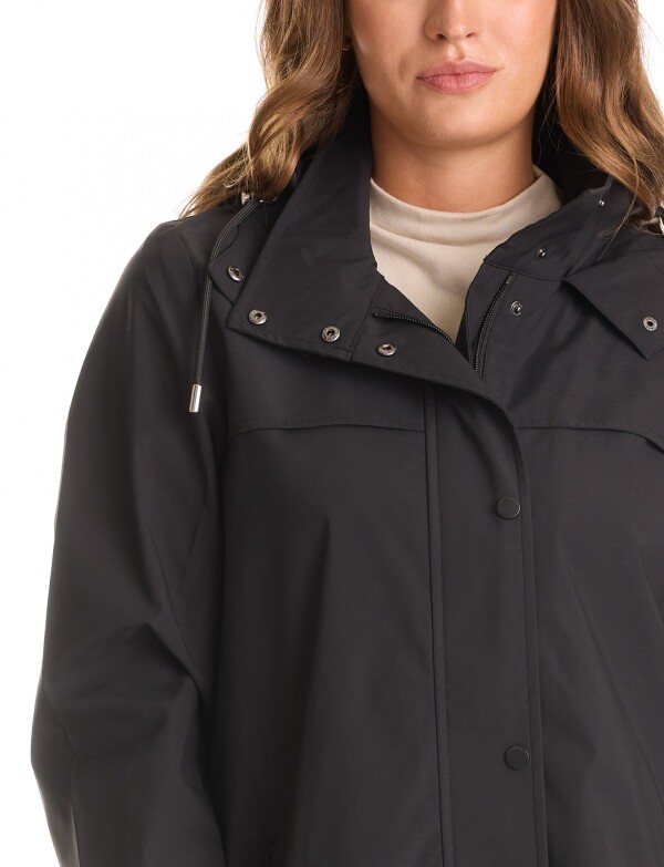 Gabardina Impermeable NEGRO