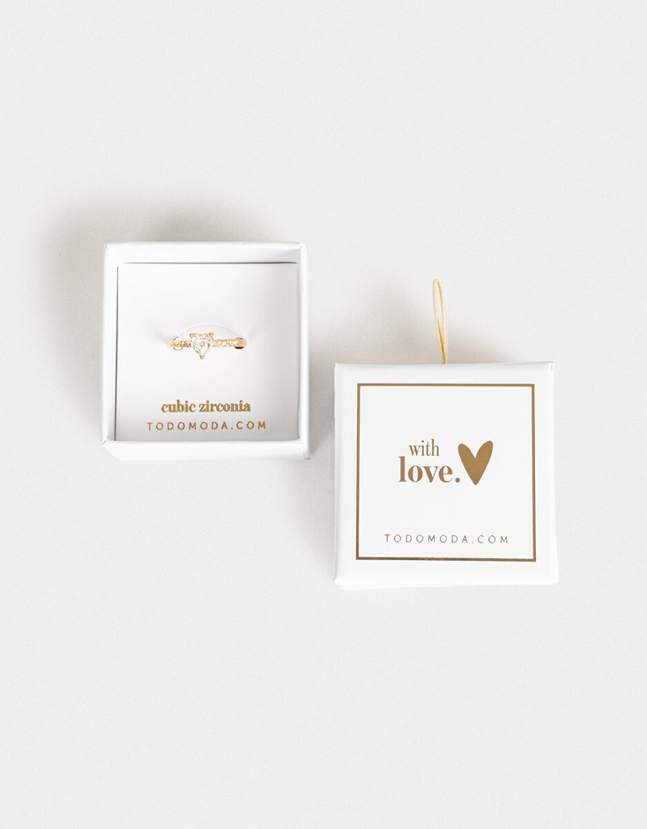 Anillo Cubic Zirconia 