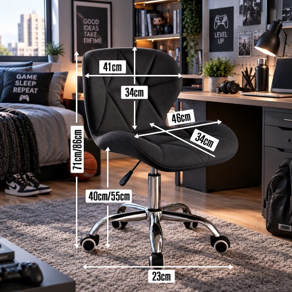 Silla Oficina Imback Escritorio Ergonomica Cuero Sintético IMBACK Color Negro Silla Oficina Imback Escritorio Ergonomica Cuero Sintético IMBACK Color Negro