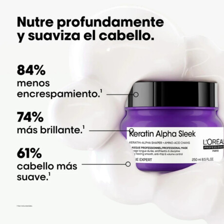 Mascarilla Capilar L'Oréal Professionnel Keratina Alpha Sleek 250ml Mascarilla Capilar L'Oréal Professionnel Keratina Alpha Sleek 250ml