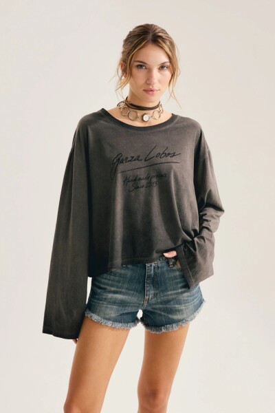 REMERA ARCHIVE Gris