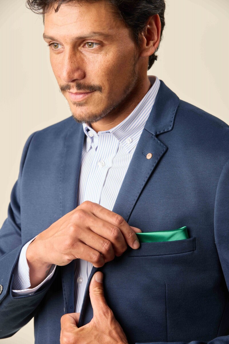 Pañuelo Bolsillo - Verde Satinado 