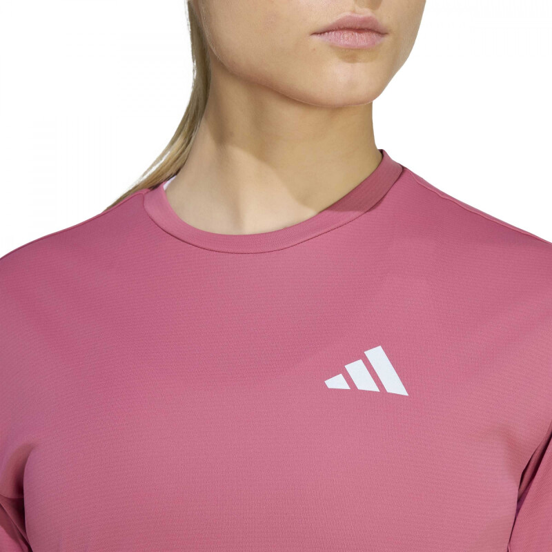 Remera Adidas RUN ESS TEE W Mujer KG3230 Rosa