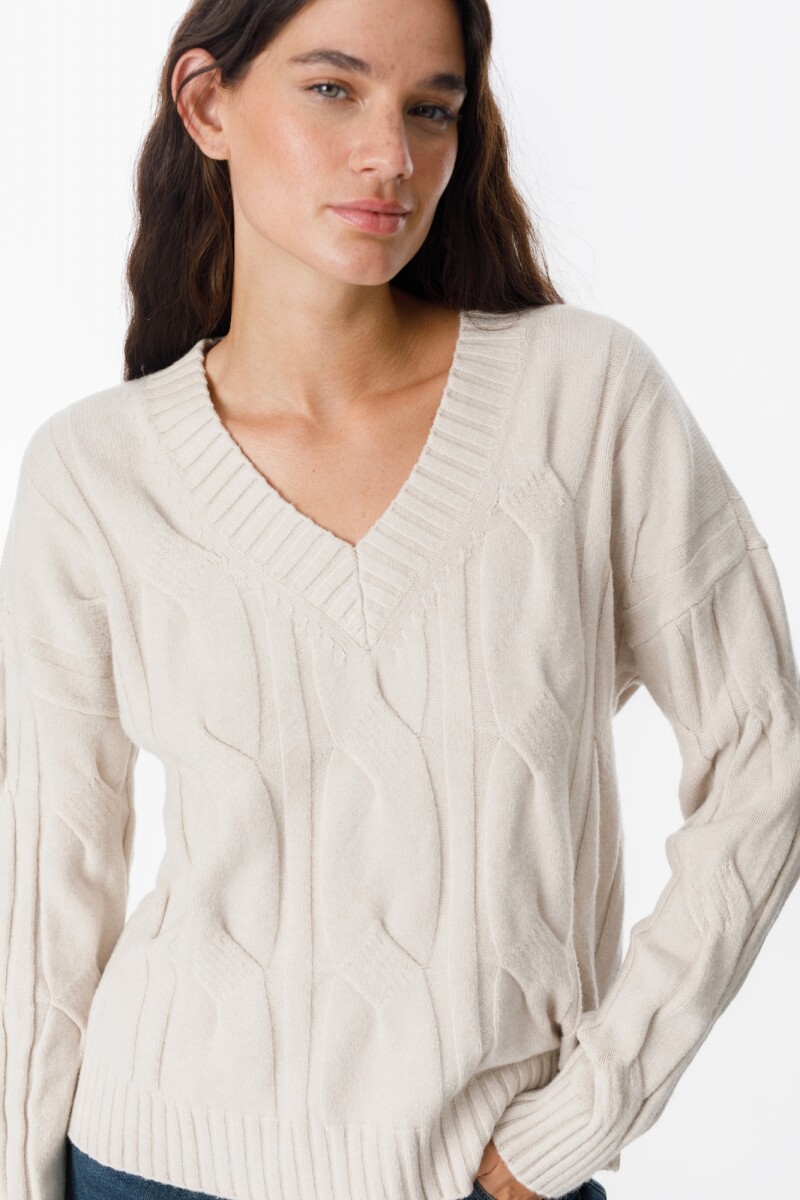 Sweater Corteza Beige