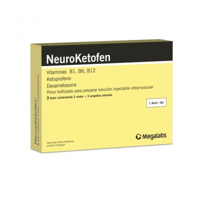 Neuroketofen 3+3 Inyectable Neuroketofen 3+3 Inyectable