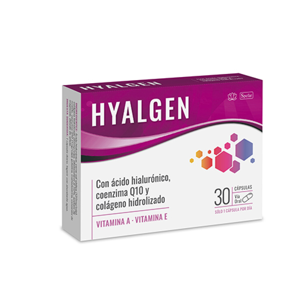 Hyalgen 30 Cápsulas – Colágeno y Ácido Hialurónico para Articulaciones y Piel 