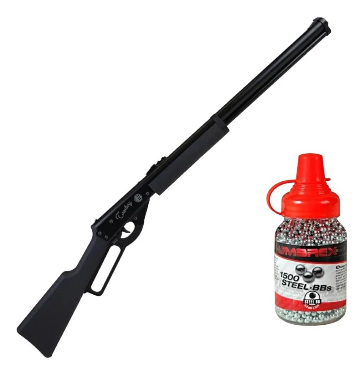 Rifle Palanquero Rossi Cowboy Calibre 4.5mm + 1500 Balines - Polimero 