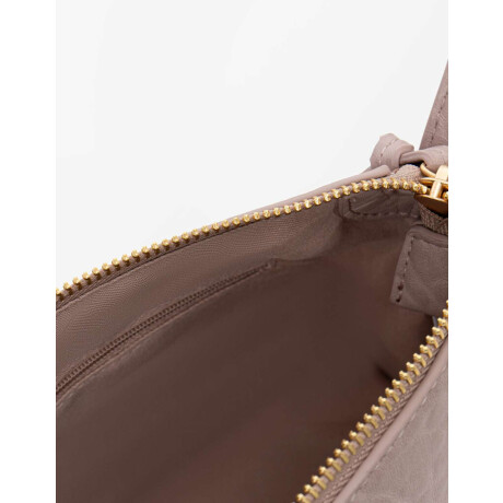 Bandolera Efecto Croco Rosa Piel