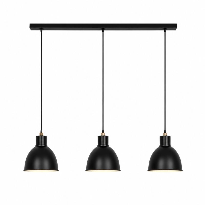 ARTEFACTO COLGANTE DECORATIVO ALPHA X3 Lámpara Colgante Alpha X3 - Negro