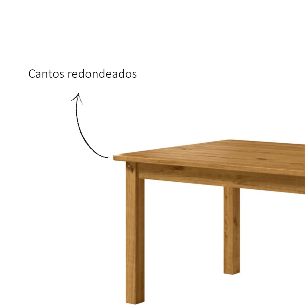 Mesa de Madera Maciza 120 cm - Italia Mesa de Madera Maciza 120 cm - Italia