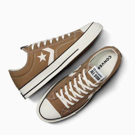 Championes Unisex Converse Star Player 76 OX Beige - Blanco - Negro