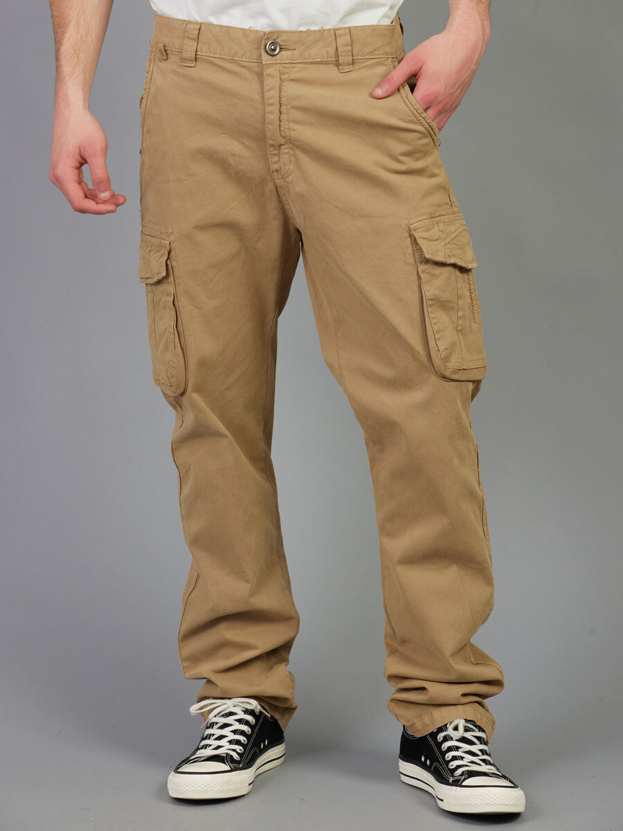 PANTALON CARGO ALEX DIXIE - Camel 