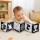Libro Textil para Bebe Blanco y Negro Alto Contraste