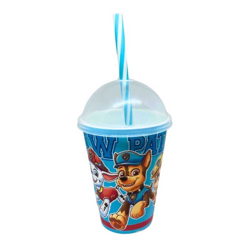 Vaso Shake 280 Ml Plástico Paw Patrol BAZAR PLASTICO VASO SHAKE 280 ML PAW PATROL 15127