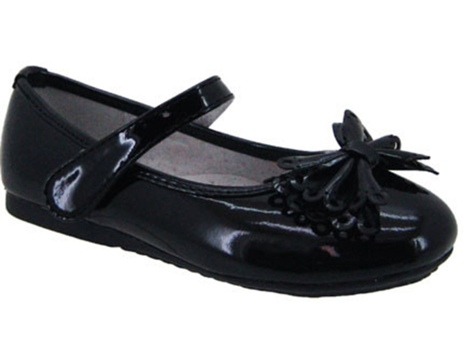 Balerinas Infantiles Croco Kids Gacela - Negro 