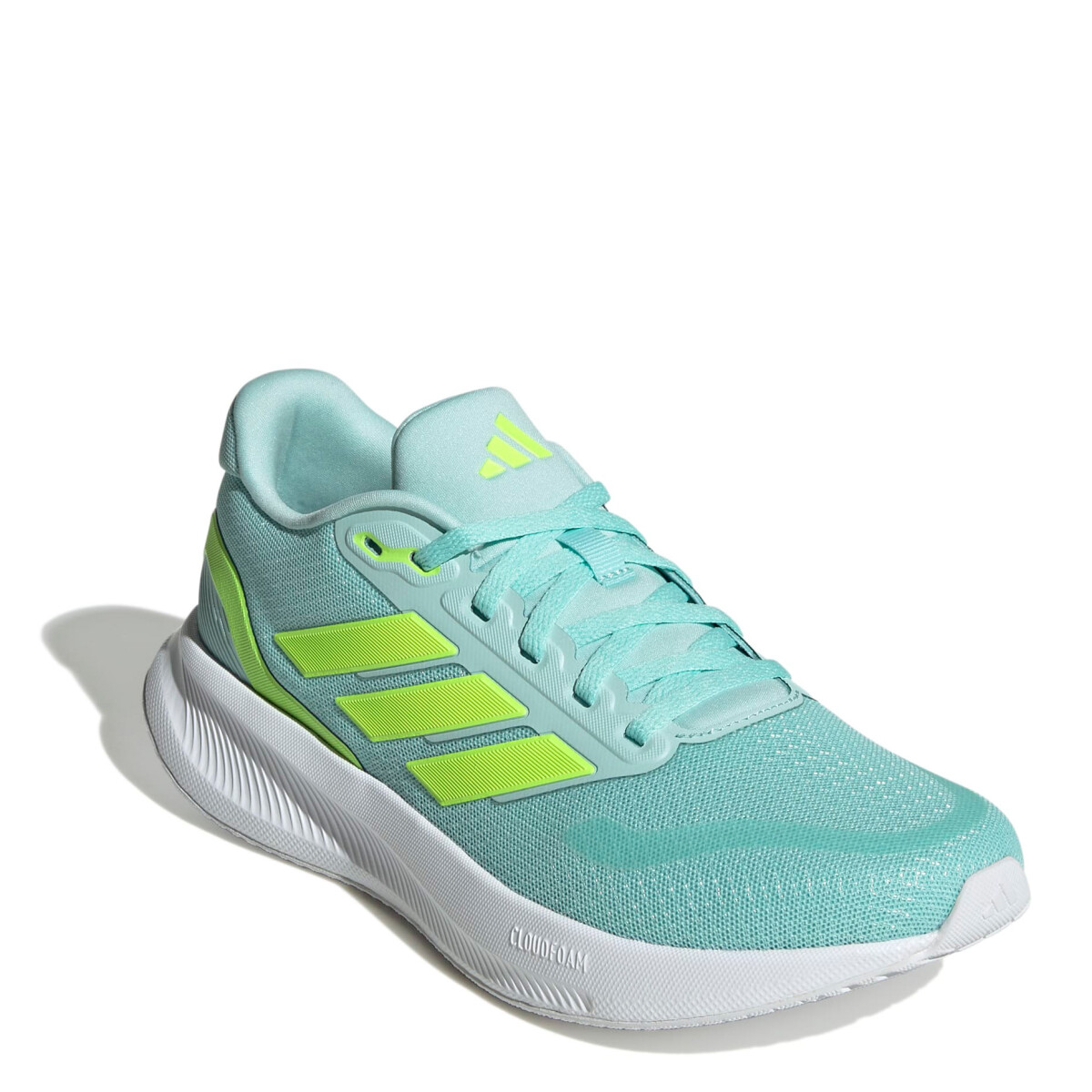 Championes de Mujer Adidas Runfalcon 5 - Verde agua - Amarillo limón 