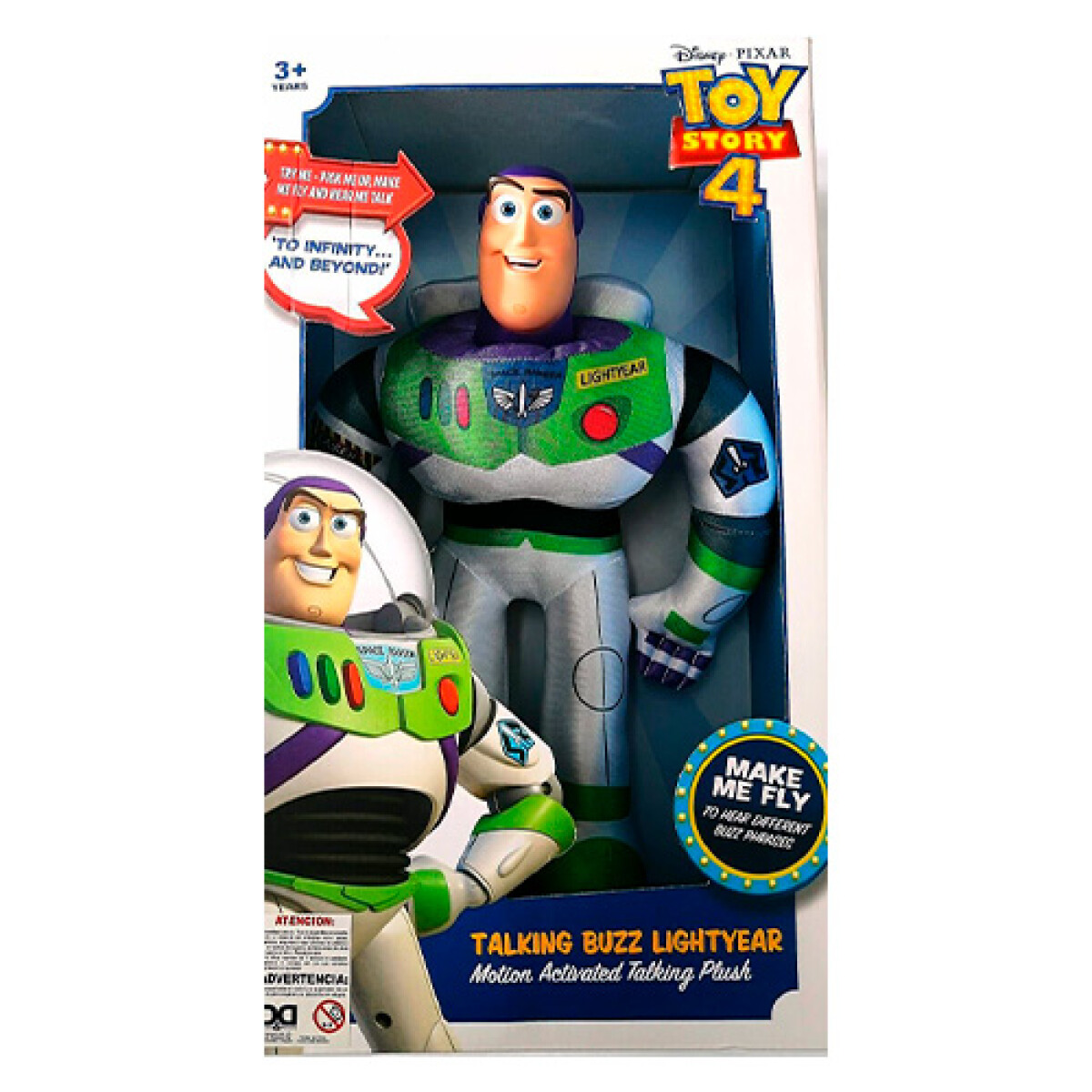 Peluche Toy Story Astronauta Buzz Lightyear Original 35cm - 001 