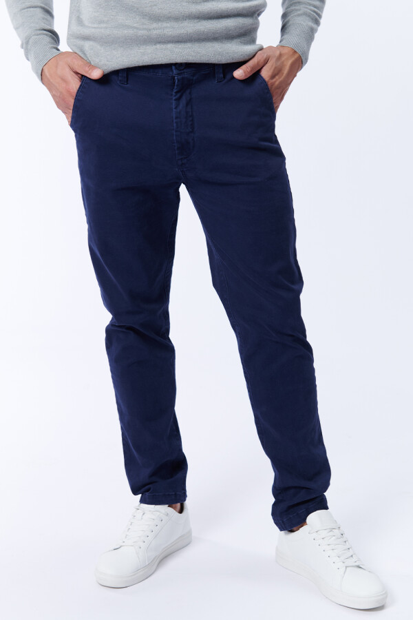 Pantalón Chino Azul Marino