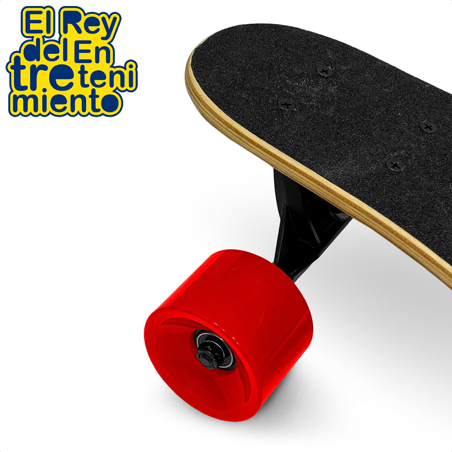  XIAOLL Skateboard adulto Maple Road Longboard doble cuatro  ruedas monopatines – 31 pulgadas (estrella de cinco puntas) : Todo lo demás