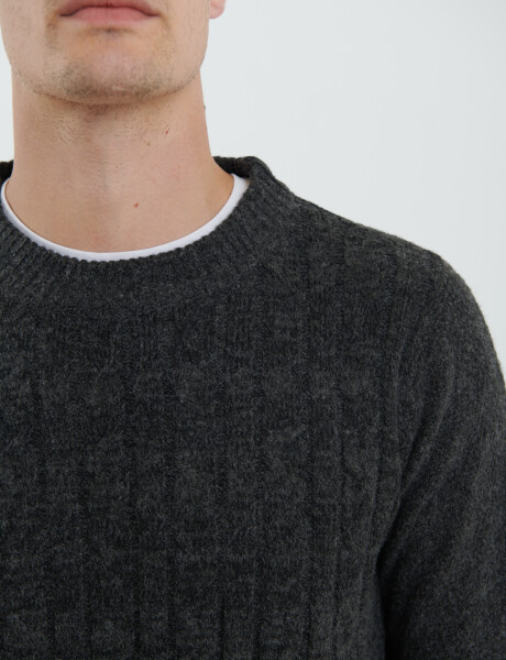 470342 SWEATER HARRY Gris Oscuro