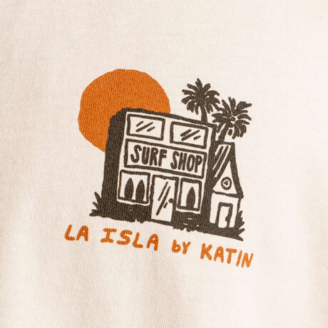 Remera Katin La Isla By Katin Blanca