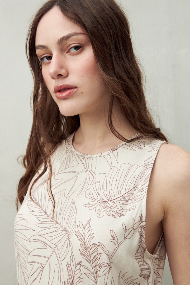 VESTIDO LAGARDE Caqui