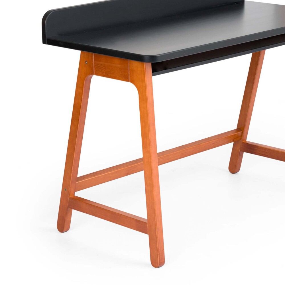 ESCRITORIO MDF-Y-MADERA NEGRO VOLT
