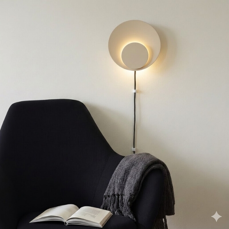 LUMINARIA DE PARED LENNY Luminaria de Pared Lenny Beige
