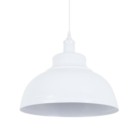 Colgante Para Techo En Metal 40cm Blanco