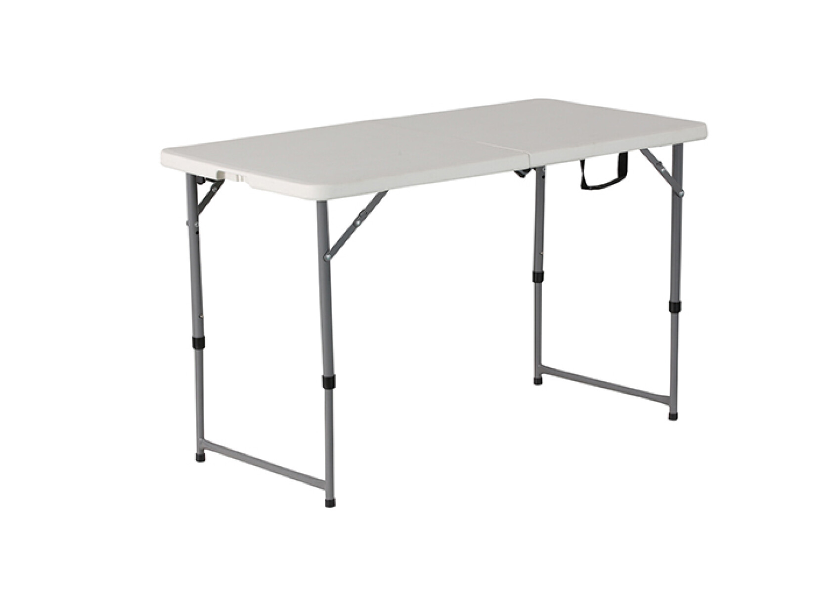 MESA RECTANGULAR PLEGABLE BASE DE METAL 122X60X74 