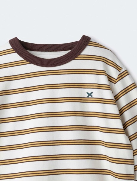CAMISETA ESTAMPADA DE MANGA LARGA T-SHIRT ML MASC