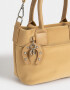 City Cartera Mini City Con Charm - Marron Beige
