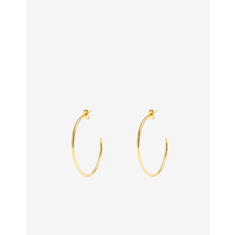 Aros Argollas Metal Dorado