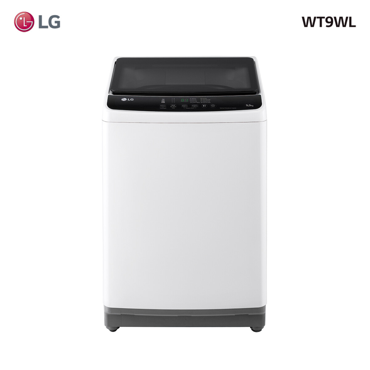 Lavarropas superior LG 9Kg WT9WL 
