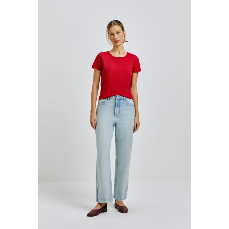 BLUSA MM FEM ROJO OSCURO