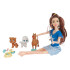 Outlet Muñeca veterinaria c/ animales y accesorios 31x21cm Outlet Muñeca Veterinaria C/ Animales Y Accesorios 31x21cm