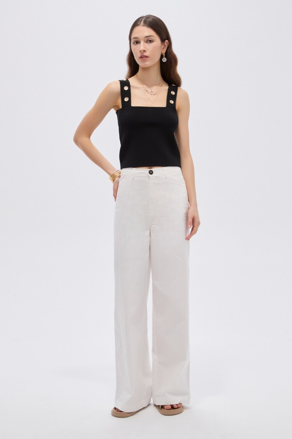 Pantalon Aysen Marfil / Off White