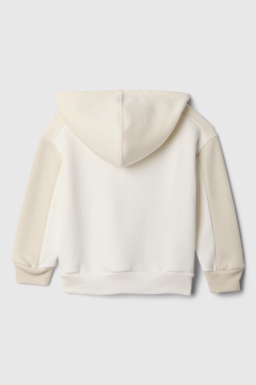 Buzo Canguro Logo Gap Toddler Niño New Off White