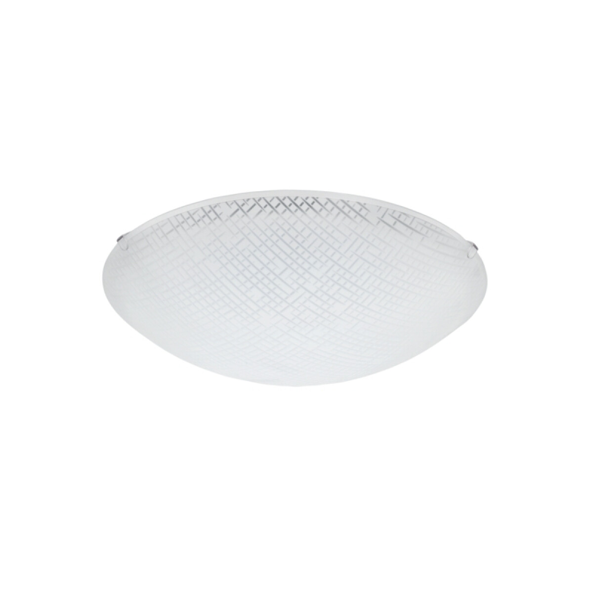 Plafón LED redondo vidrio sati 11W Ø31,5 MARGITTA1 - EG0767X 