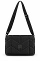Cartera UNIQUE Puffer regulable Negro-multicolor